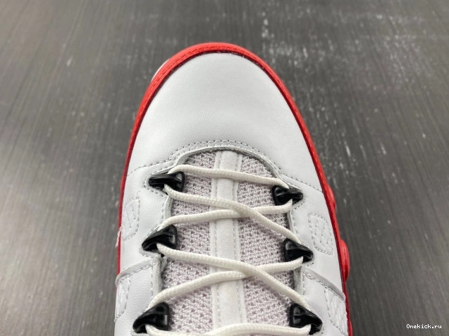 One Kick Retro White Red Gym Jordan 302370-160 9 Air 0805